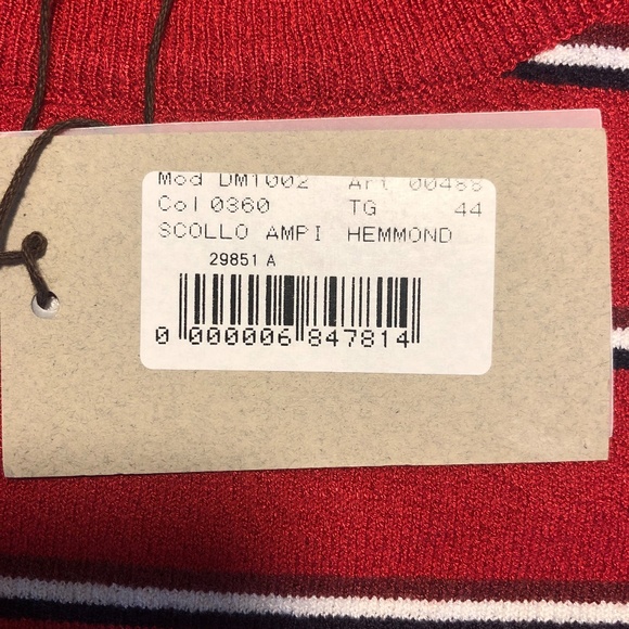 Designer Hemmond Striped Sweater - Picture 5 of 7